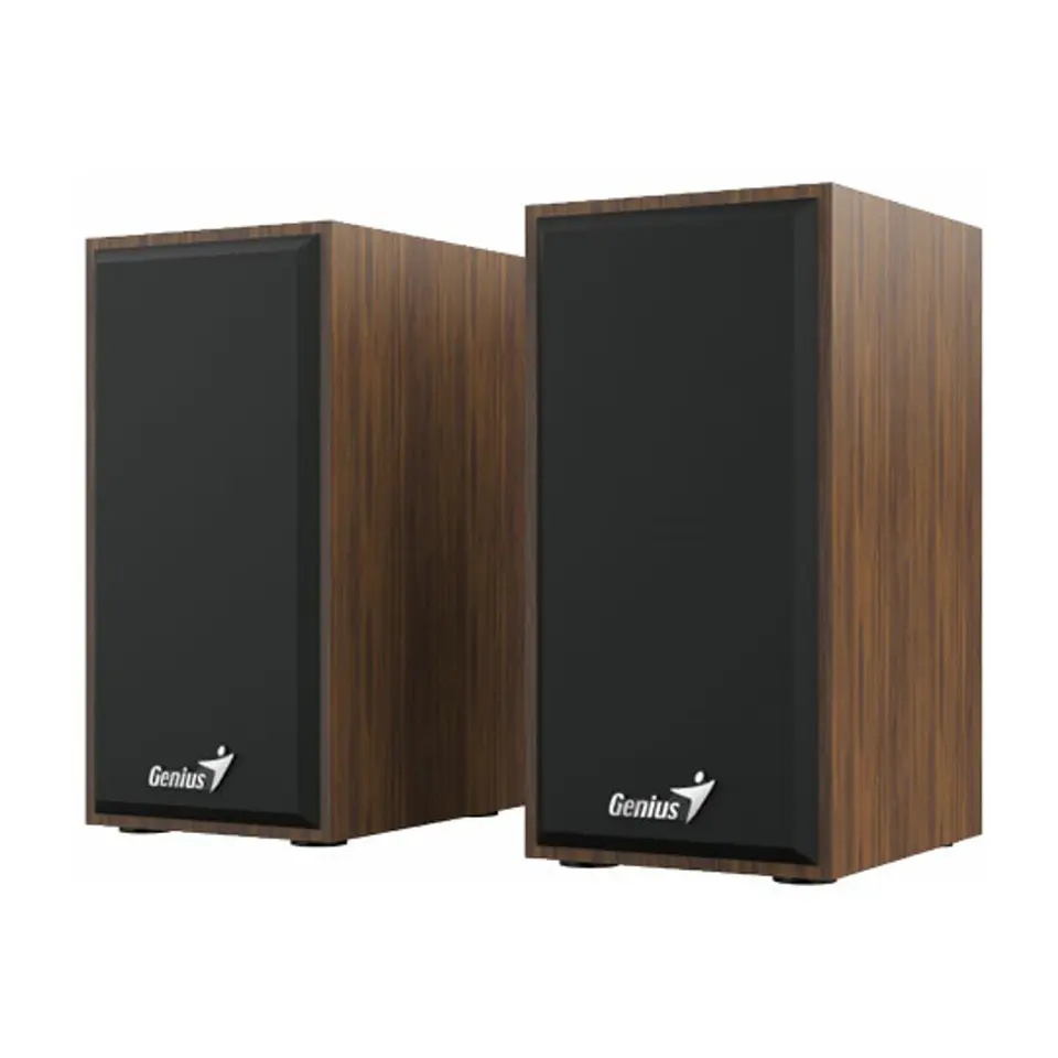 Parlantes Pc Notebook Genius Sp Hf180 6w Wood 1