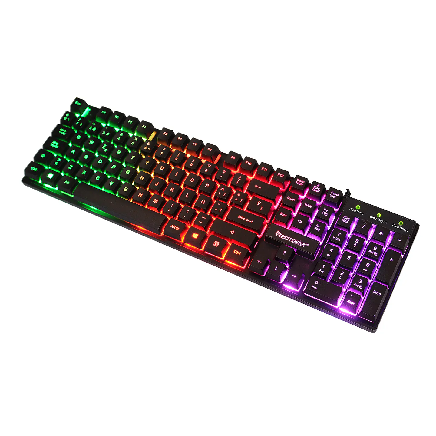 Teclado Gamer Retroiluminado Tecmaster 2