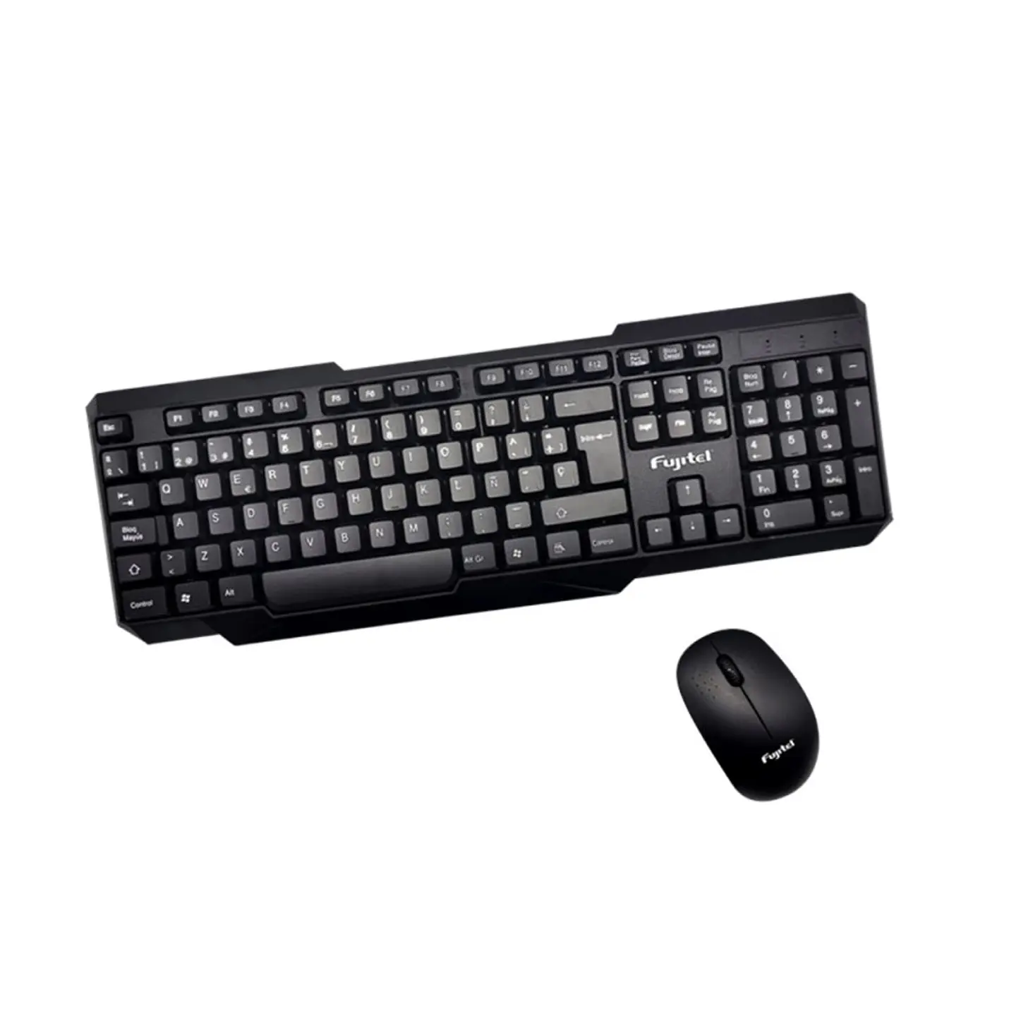 Kit Combo Teclado y Mouse inalambrico Fujitel 1