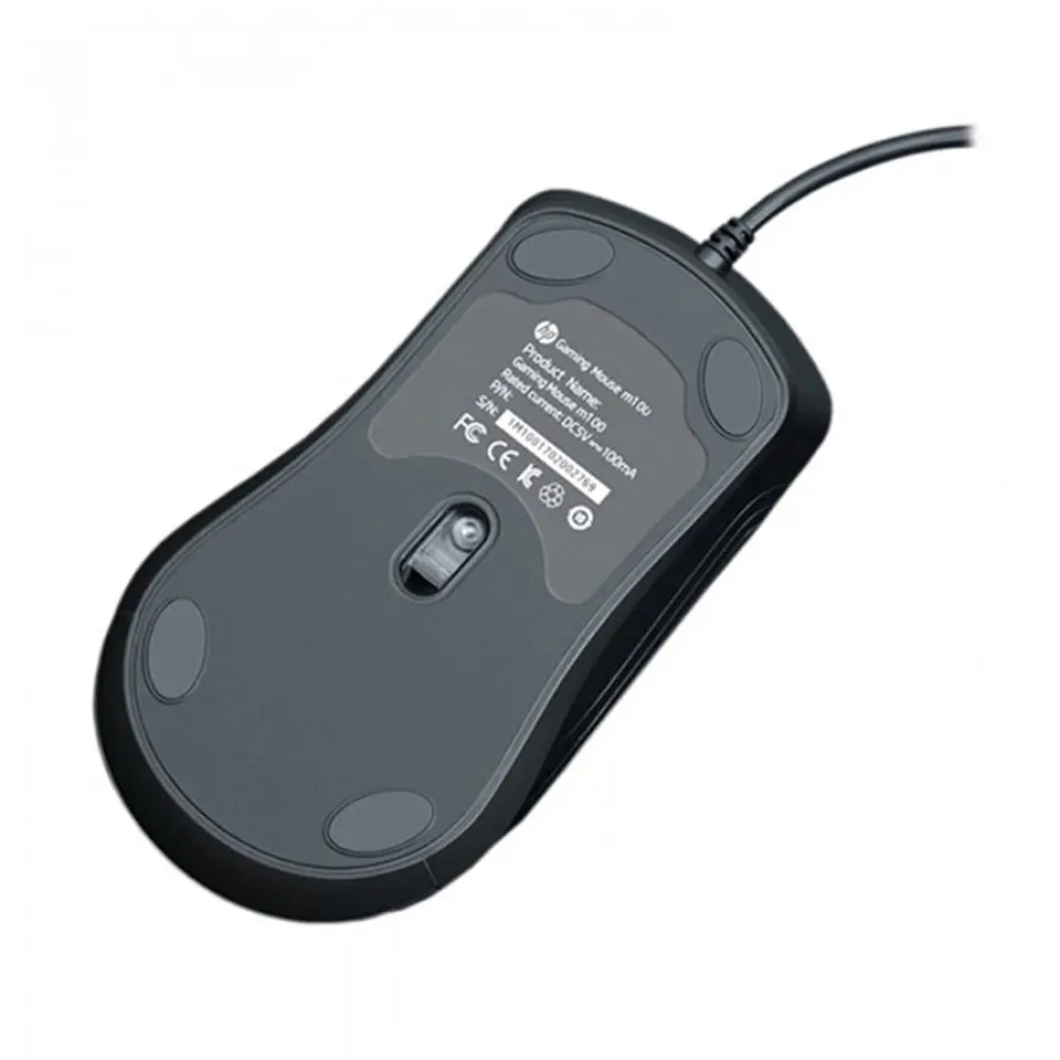 Mouse Gamer HP M100 Led 1600dpi 4