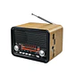 Mini Radio Retro BT Recargable Mlab Kross - Miniatura 2