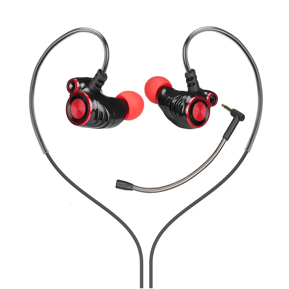 Audifono Gamer Hp In Ear Dhe-7002 Mic 1