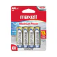 Pack 4 Pilas Alcalinas Aa Maxell - Miniatura 1