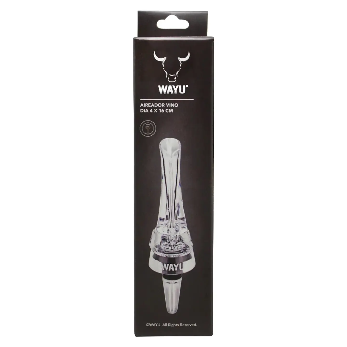 Aireador Vino Wayu Premium 3