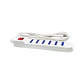 Alargador Eléctrico Philco XT53 3 Mts 6 Pos Blanco - Miniatura 1