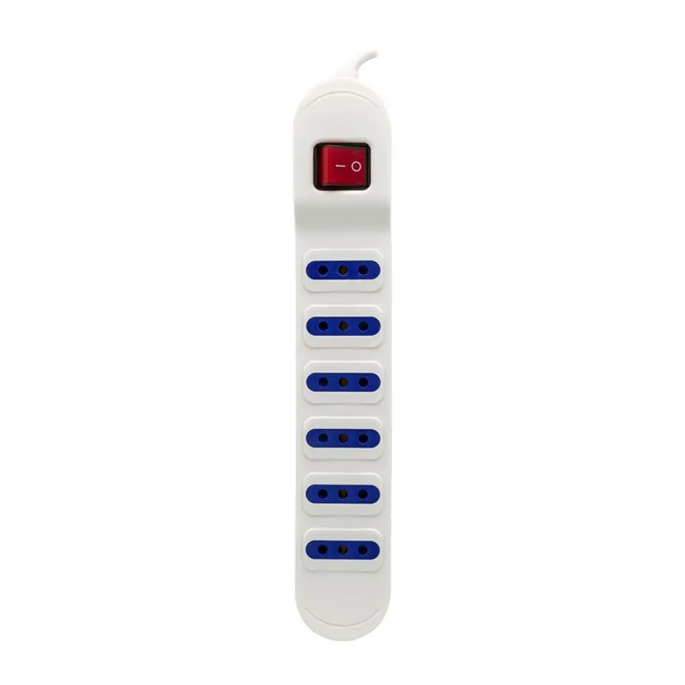 Alargador Eléctrico Philco XT53 3 Mts 6 Pos Blanco 2