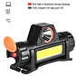 Linterna Cintillo Led Cob Minero Recargable - Miniatura 3