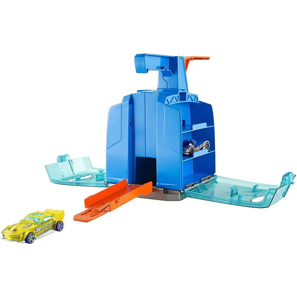 Caja Lanzador De Autos Hot Wheels GCf92 2