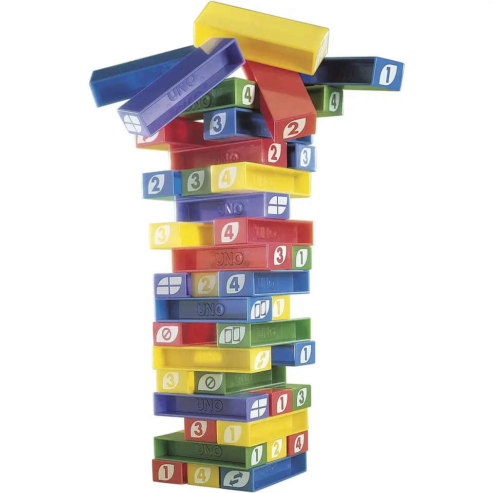 Uno Stacko Juego de Mesa Mattel 6