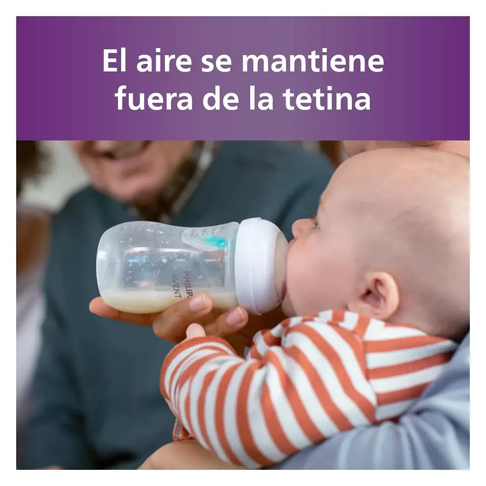 Mamadera Con Abertura Airfree Avent Scy673/01 1M+ 260 Ml 4