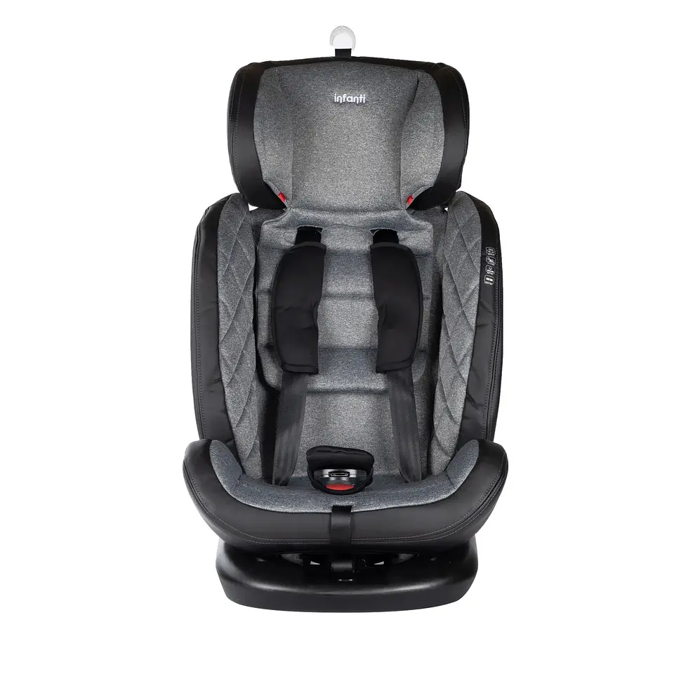 Silla Auto Convertible I-Giro 360 Infanti Light Grey 7