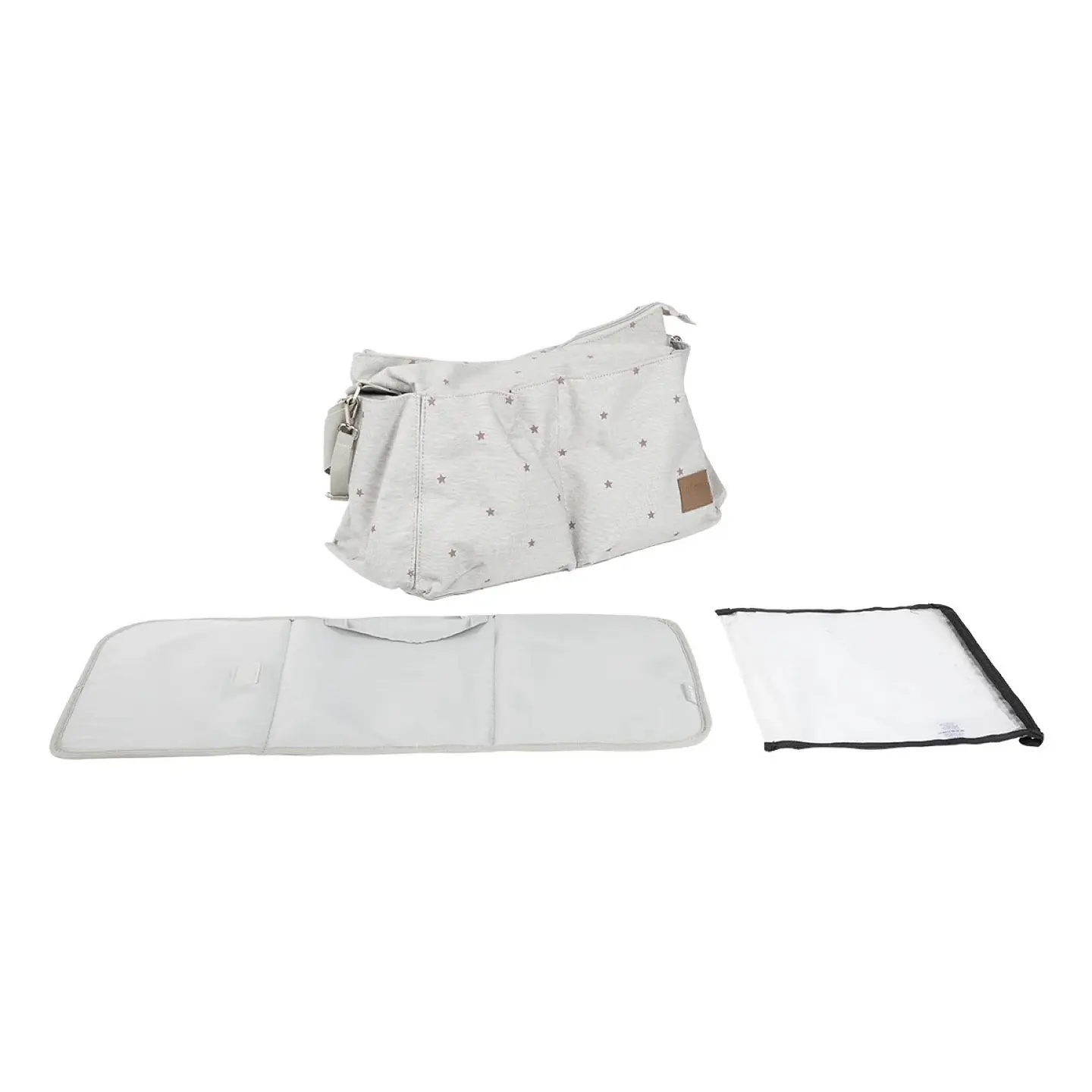 Bolso Tote Capri Maternal Pañalero Estrellas Infanti 4