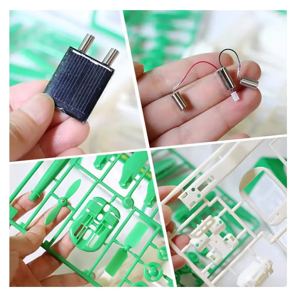 Juguete Solar Robot 6 en 1 Formas Para Armar 4