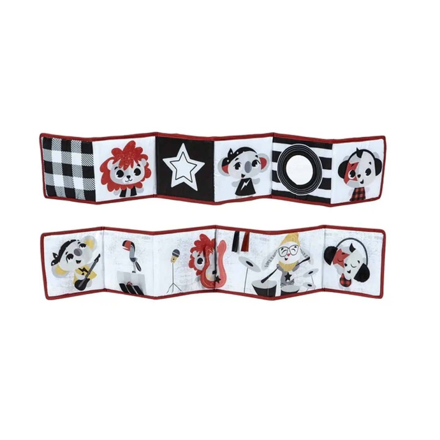 Libro Tiny Rockers para Bebe doble cara de Tiny Love 1