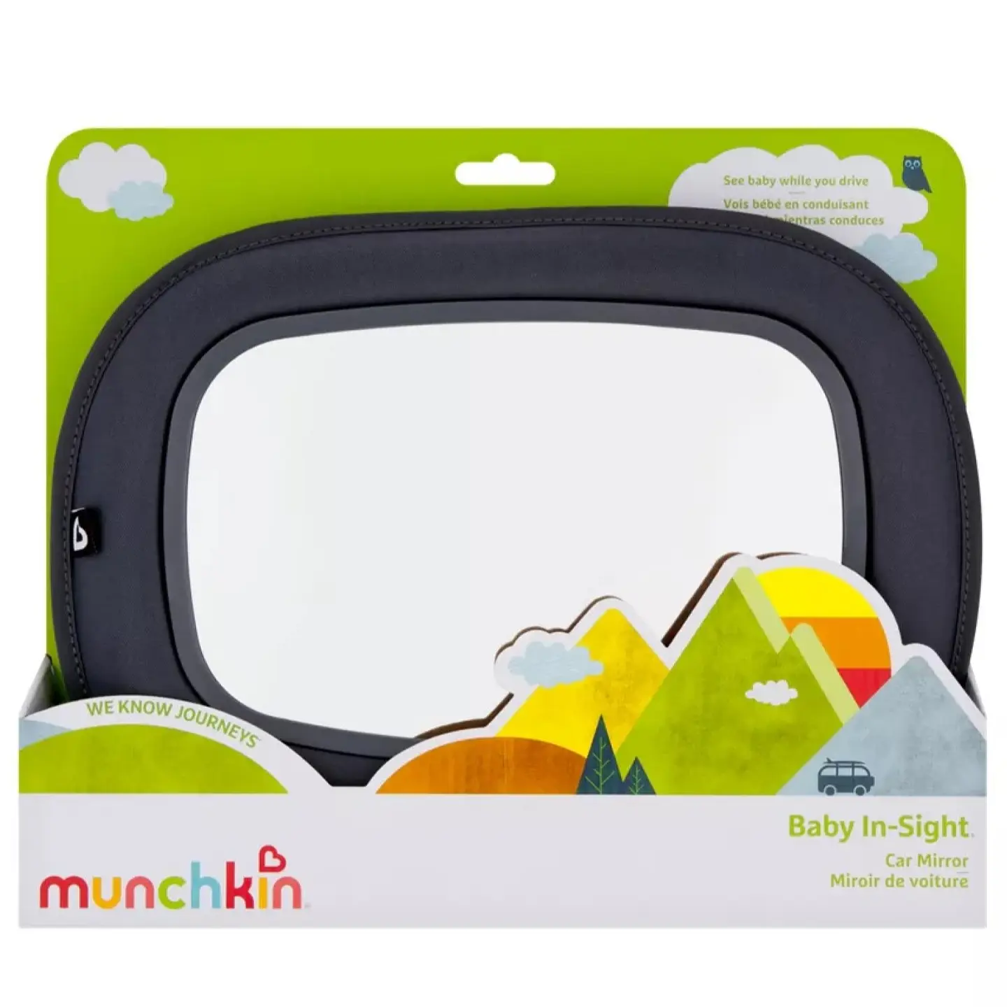 Espejo Retrovisor de Auto para Bebe Munchkin 4