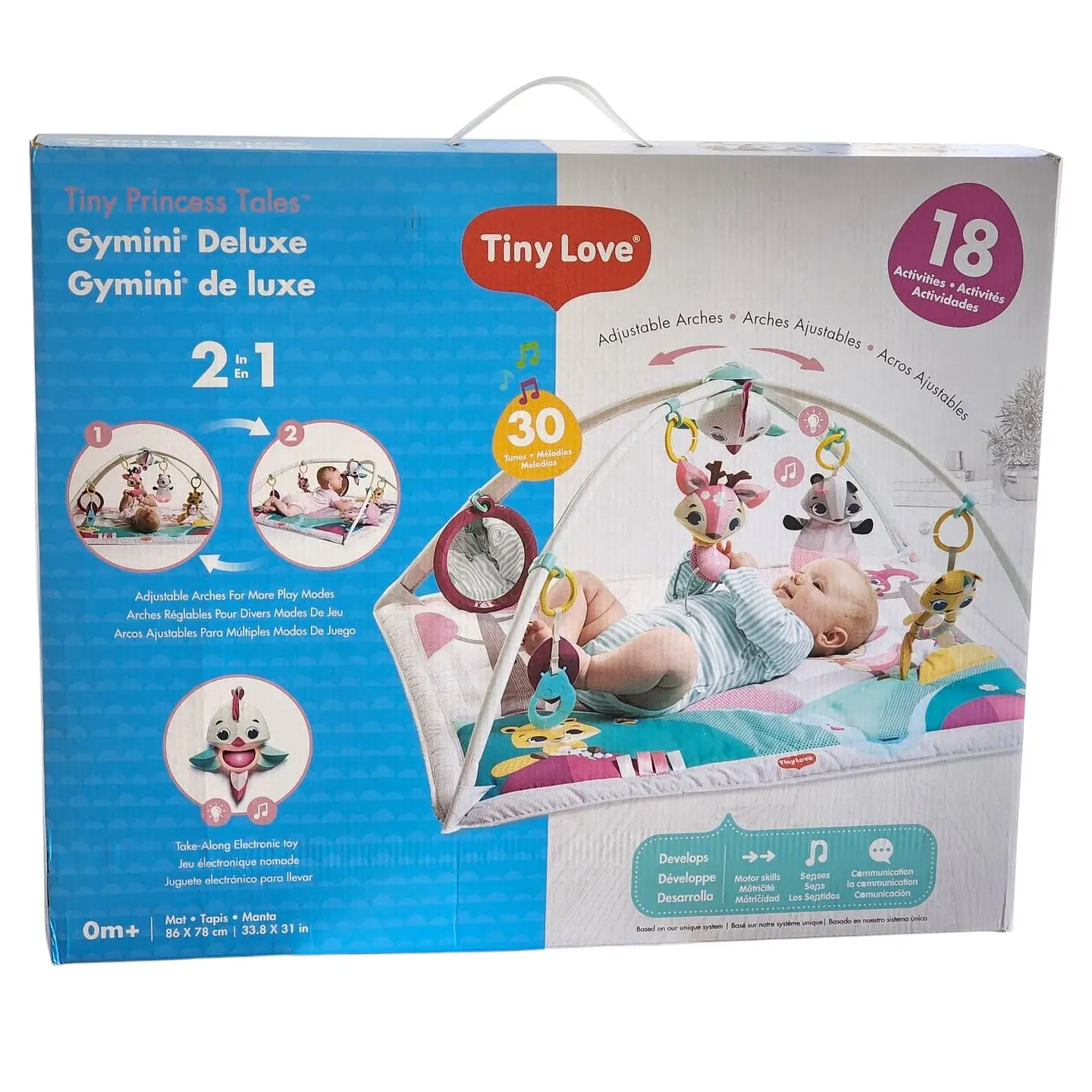 Gimnasio Tiny Princess Tales 2 en 1 Tiny Love Gymini Deluxe 6