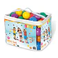 Set 100 pelotas de Plástico 6.5cm Multicolor Intex - Miniatura 1