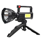 Linterna LED Con Trípode 1 Led + 1 led COB Recargable Usb  - Miniatura 1