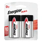 Pack 2 Pilas Energizer Max D Alcalina - Miniatura 1