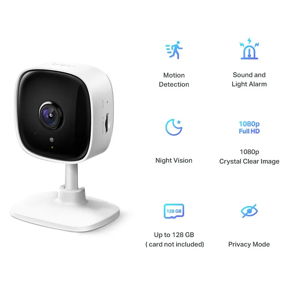 Cámara Wi-Fi de seguridad Tapo TC60 Interior 4