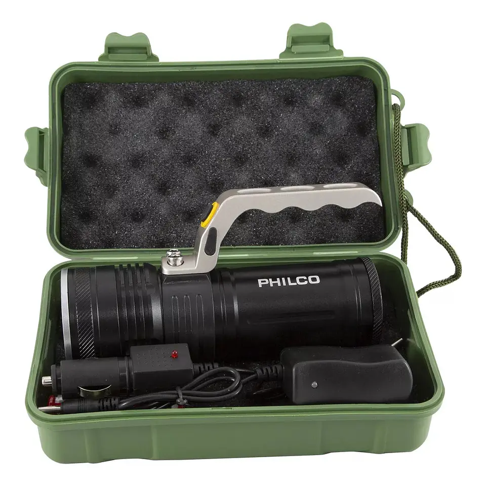 Linterna Led Cree Philco Recargable MN201 6