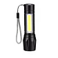 Linterna De Bolsillo Led COB + XPE y Zoom Tecnolab TL545 - Miniatura 1
