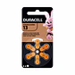 Pack 6 pilas Duracell Audiologicas Numero 13 - Miniatura 1