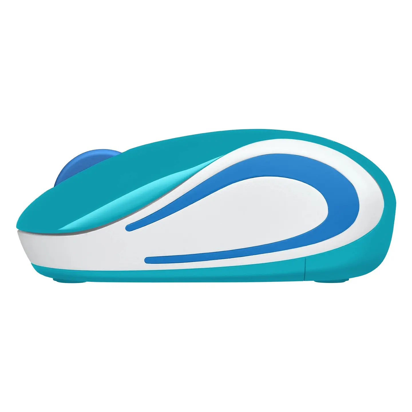 Mouse Inalambrico Logitech M187 Celeste 4