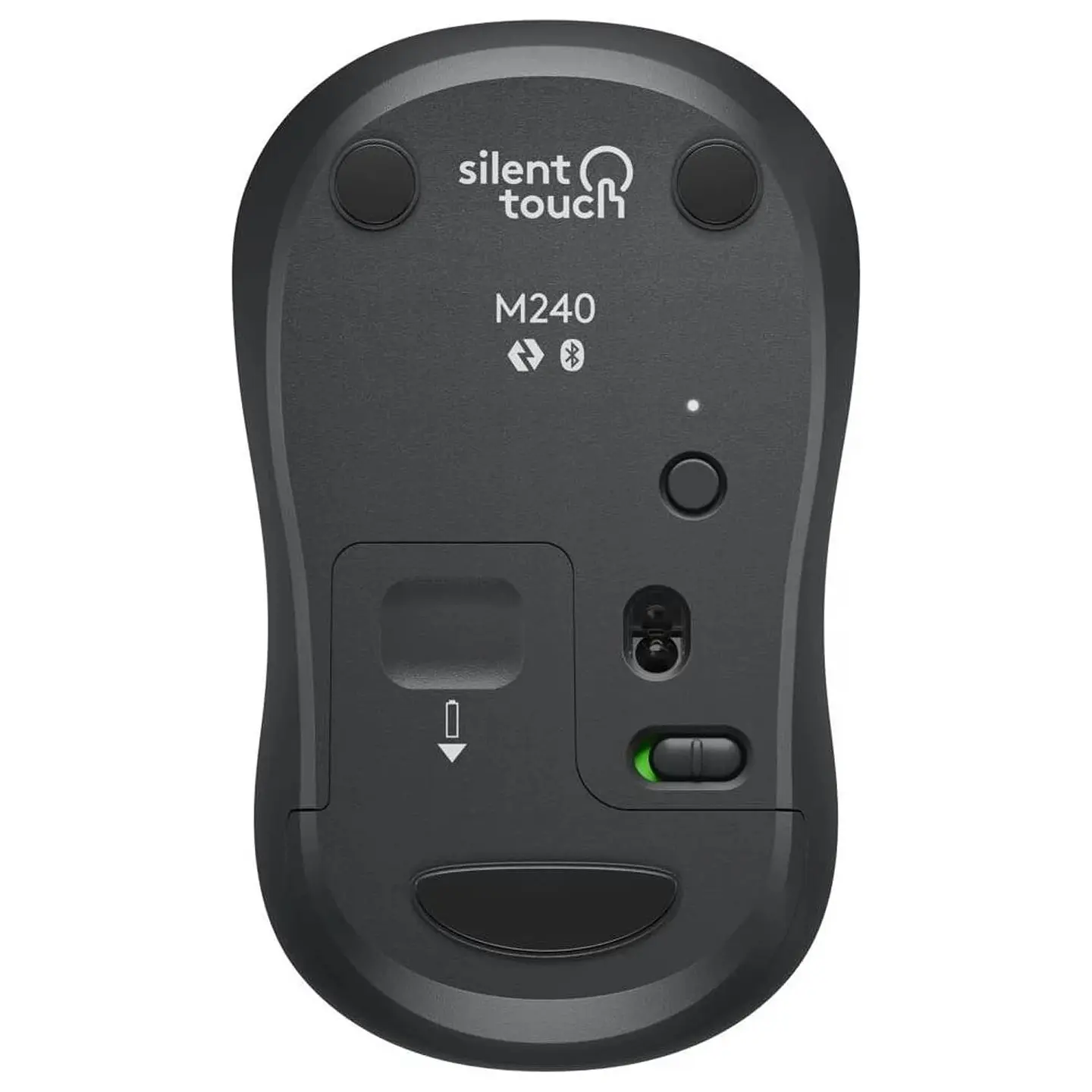 Mouse Bluetooth M240 Logitech Silent Grafito 7
