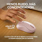 Mouse Bluetooth M240 Logitech Silent Rosado - Miniatura 5