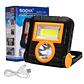 Foco Linterna Recargable Led Cob Portable - Miniatura 1