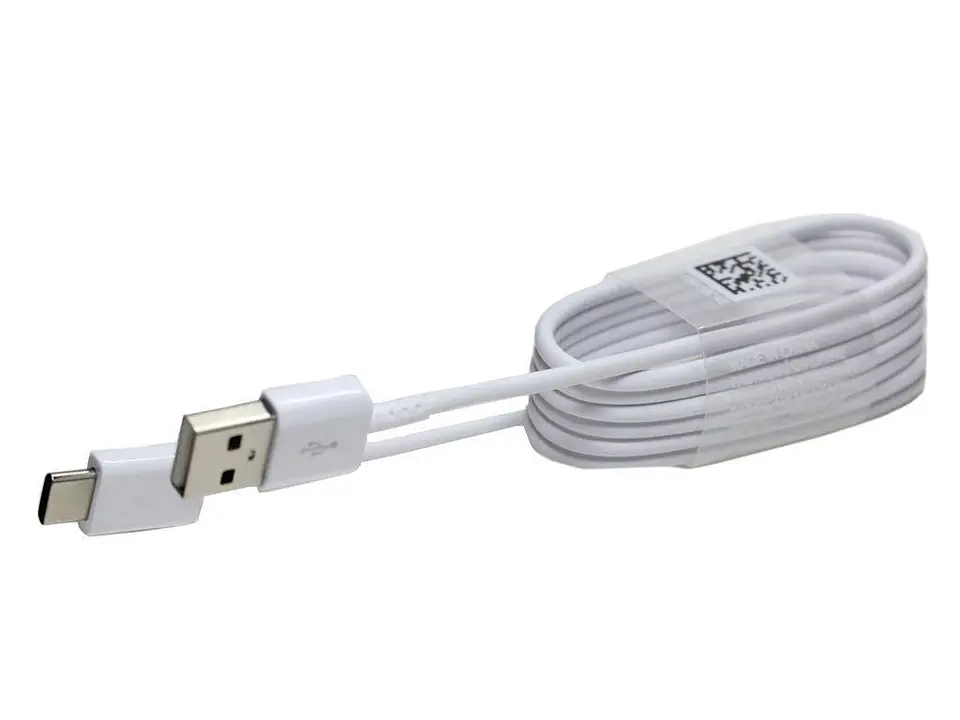 Cable Usb Tipo C Blanco Original Samsung 1.2m 2