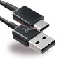 Cable Usb Tipo C Negro Original Samsung 1.2m - Miniatura 3