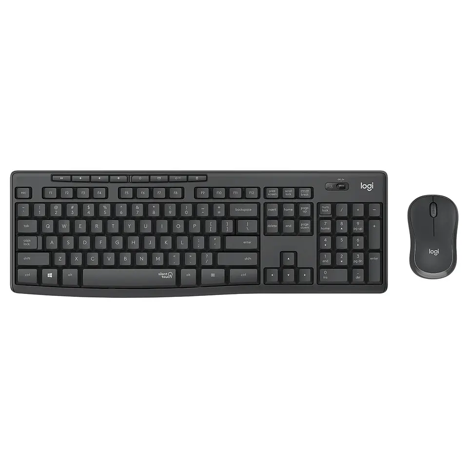 Kit Teclado y Mouse Inalámbrico Logitech MK295 Silent 1