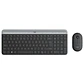 Kit Teclado y Mouse Inalámbrico Logitech MK470 Slim Combo - Miniatura 1