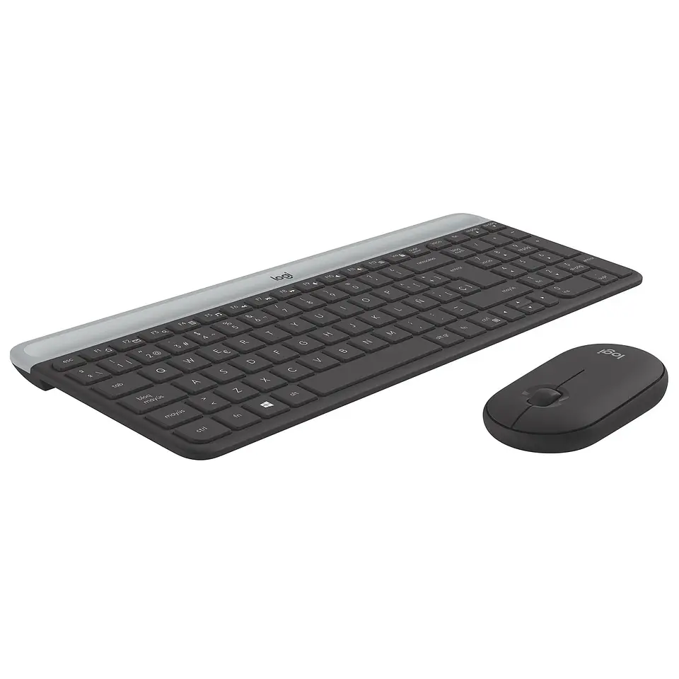 Kit Teclado y Mouse Inalámbrico Logitech MK470 Slim Combo 5