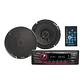Kit Radio Bluetooth 1 Din + Parlante Auto Aiwa CAW-2016BT - Miniatura 1