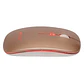 Mouse Slim Dual Inalámbrico Tecmaster Recargable Rosa - Miniatura 1