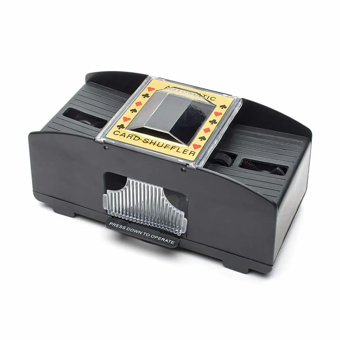 Mezclador Barajador De Cartas Automático Poker A Pilas 5