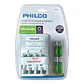 Cargador Pilas Philco con 4 Pilas Aaa Recargables - Miniatura 1