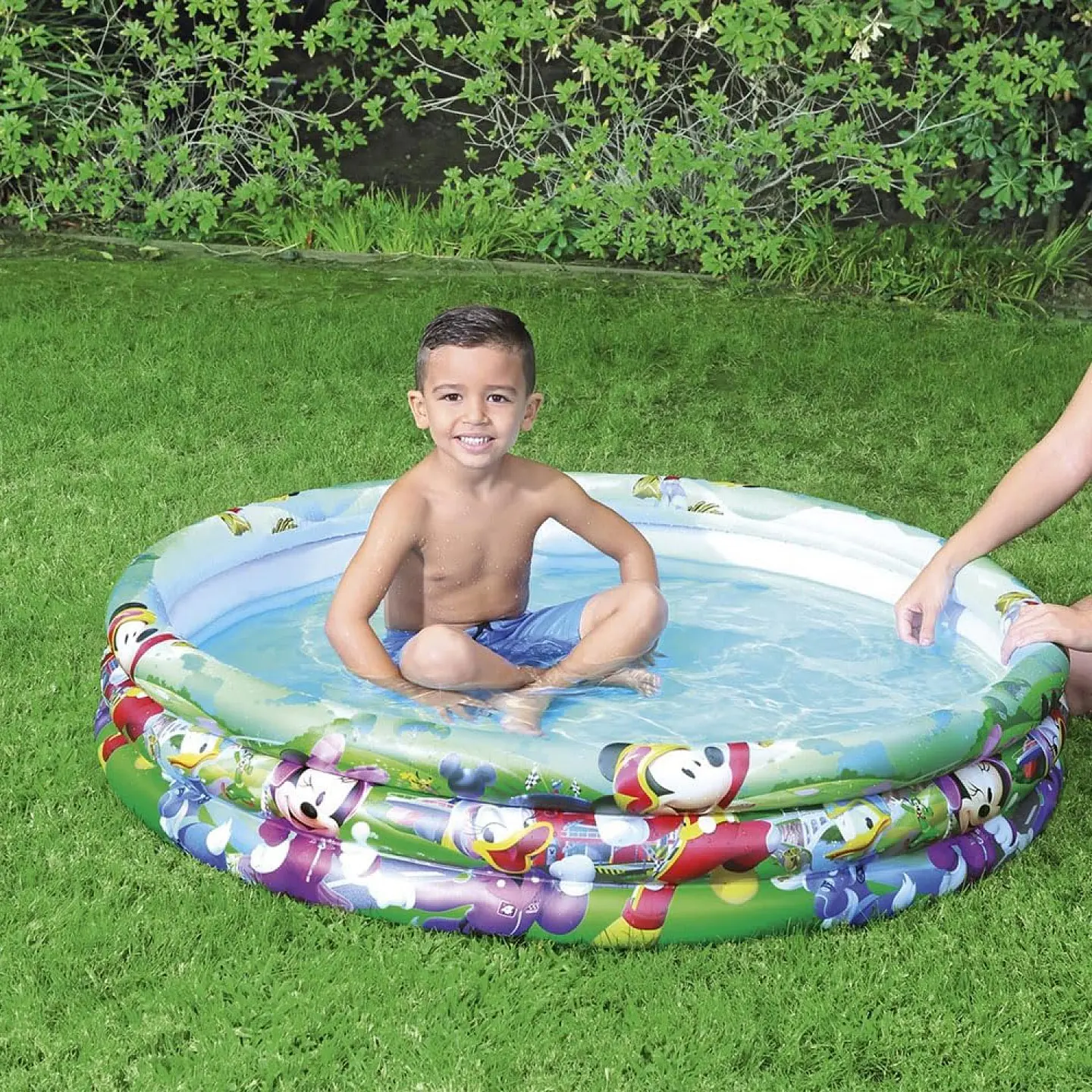 Piscina Inflable 3 Anillos 122Cm Mickey Bestway 3