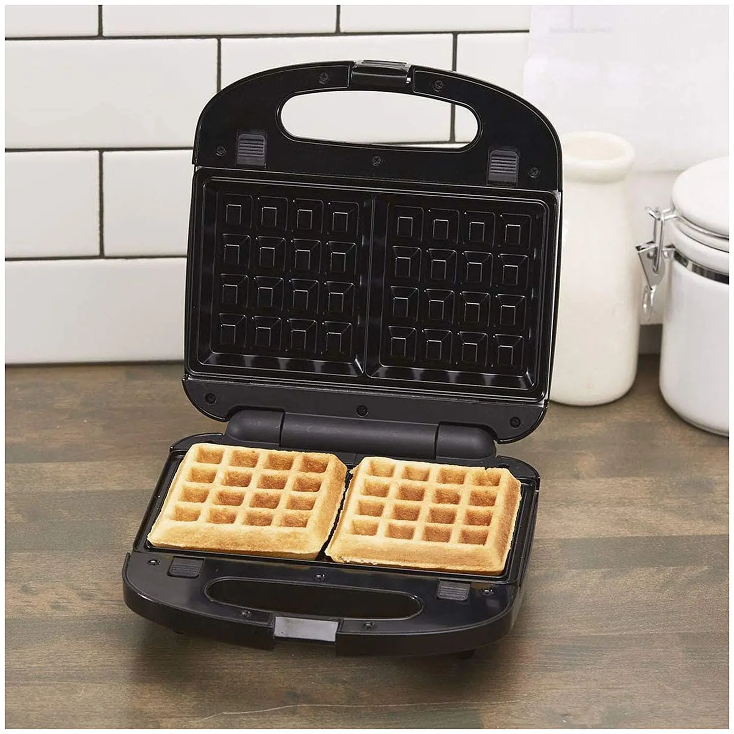 Sandwichera, Parrilla y Waflera Black+Decker WM2000S-CL 5