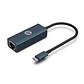 Adaptador Usb Tipo C a Red Ethernet Cable Red - Miniatura 1