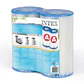 Pack 2 Cartucho Filtro Piscina Tipo A Intex 29002 - Miniatura 1