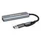 Hub USB Philco 4 En 1 Tipo C A Usb 42184 - Miniatura 1