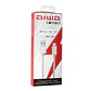 Cable Usb Lightning 1.5m Mfi Aiwa Silver - Miniatura 2