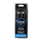 Cable Hdmi Plano Flat 3 Metros Philco 4K - Miniatura 2