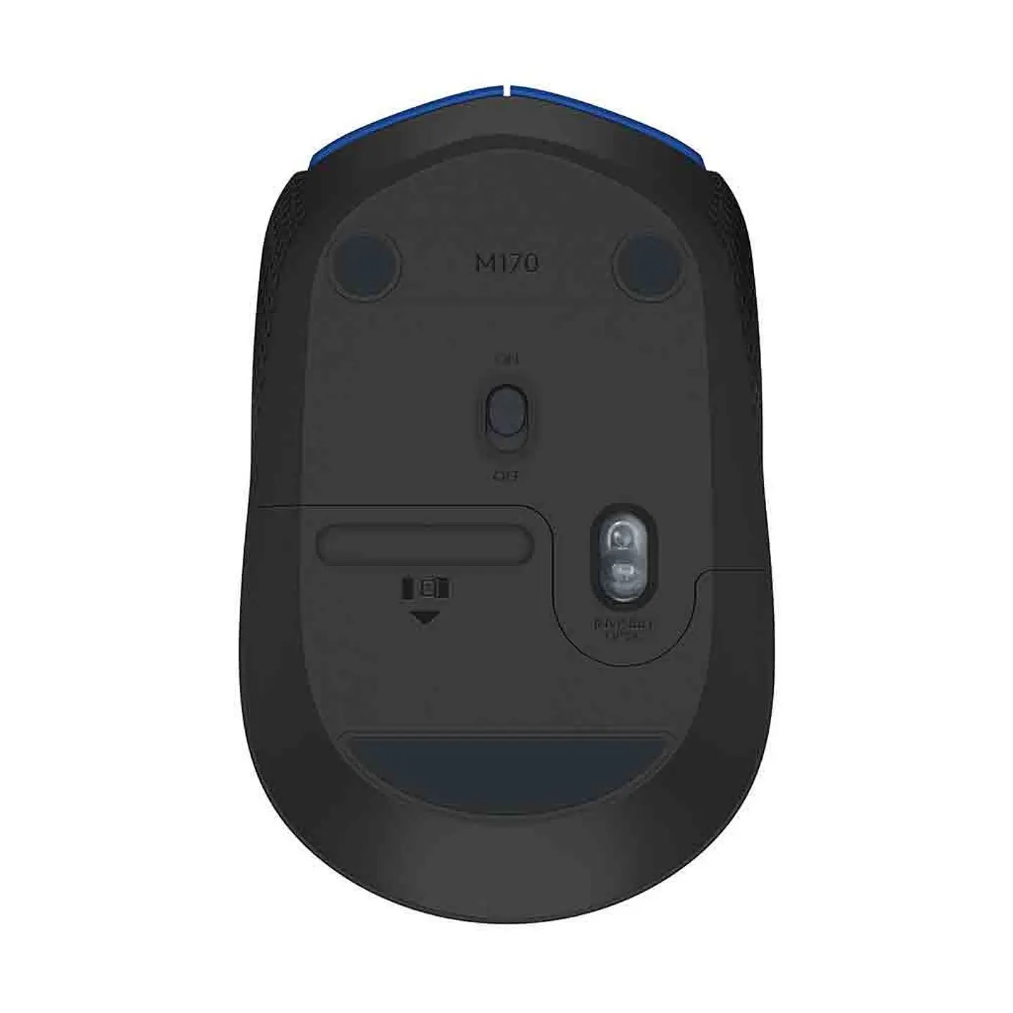 Mouse Inalambrico Logitech M170 Azul 4