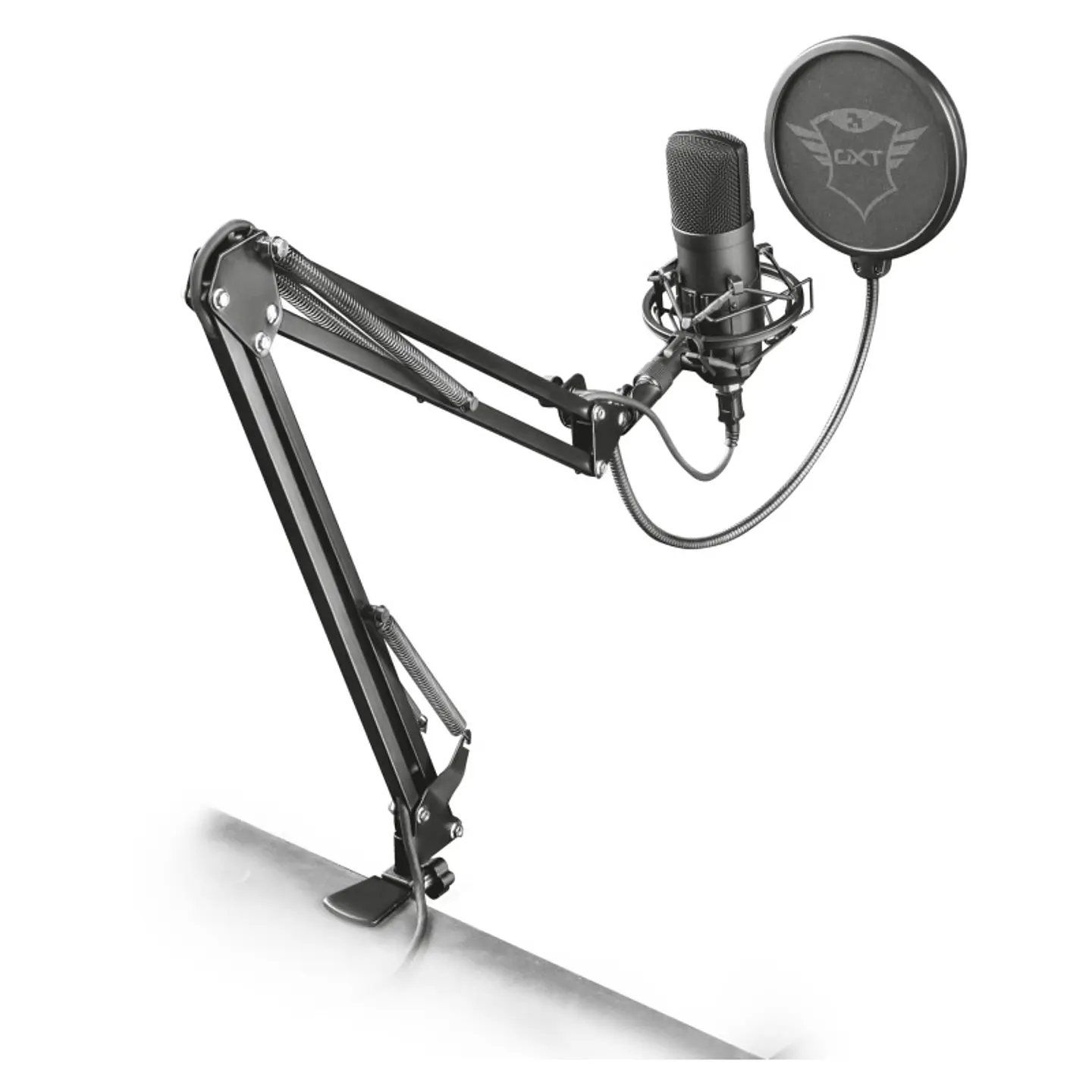Microfono Usb Streaming Trust Gxt252+ Plus Emita 1