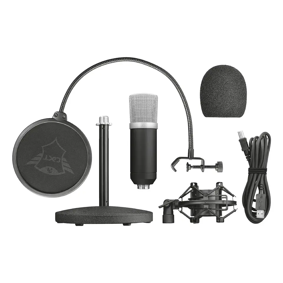 Microfono Usb Streaming Trust Gxt 252 Emita 5